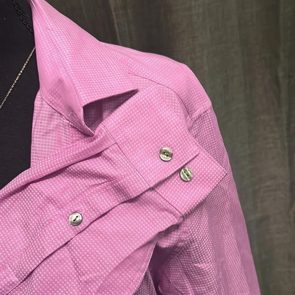 Pink Kenneth Cole Reaction Button Up - Picture 4 of 6